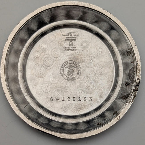 Circa 1970 Girard-Perregaux Automatic Watch Black Dial Cal.08BE680 In good working order